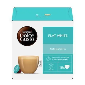 Kaffeekapseln "Dolce Gusto Flat White", 16 Stk., NESCAFÉ
